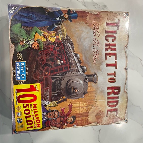 Days Of Wonder Other - Ticket to Ride Board Game - Vintage NEW